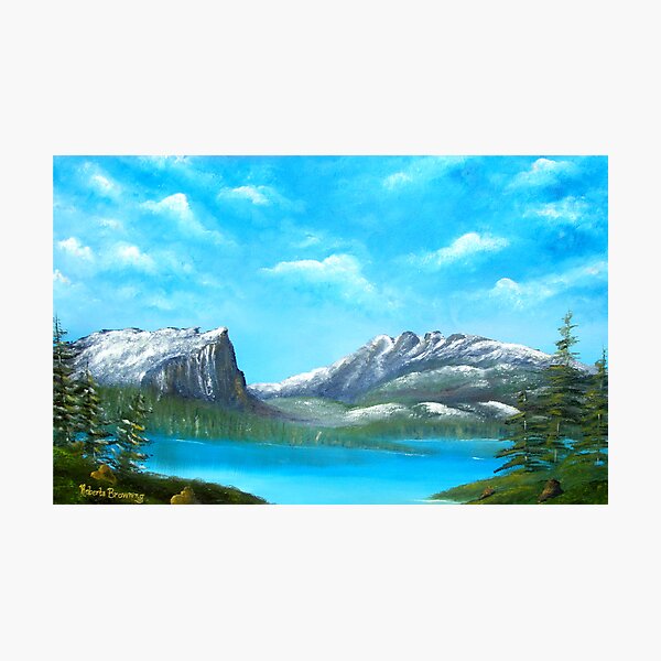 Item preview, Hallet Peak and Flattop Mountain designed and sold by robertajean86.