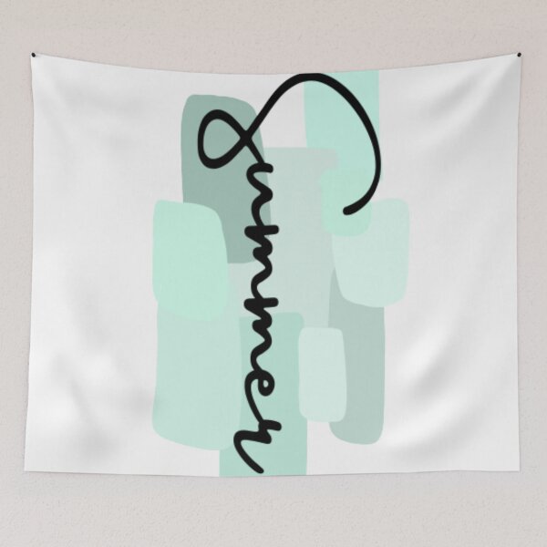 Item preview, Summer vibes (blue colour palette, blue color palete) designed and sold by Sanaura.