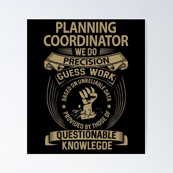 Item preview, Planning Coordinator T Shirt - We Do Precision Gift Item Tee designed and sold by watkinsmat.
