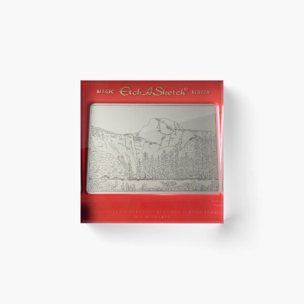 Item preview, Half Dome Etch A Sketch designed and sold by sberkseth.