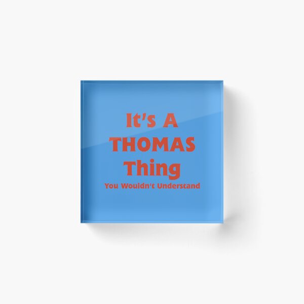 Item preview, It's A Thomas Thing - Red/Blue designed and sold by Loco-Station.