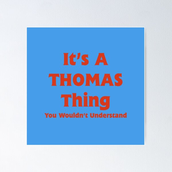 Item preview, It's A Thomas Thing - Red/Blue designed and sold by Loco-Station.