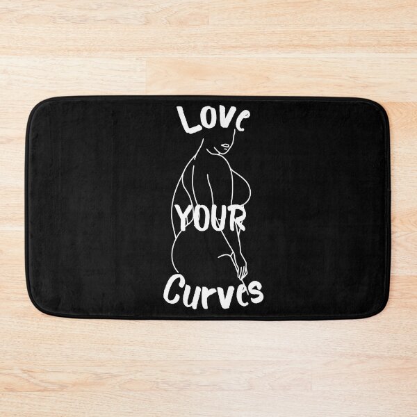 Item preview, Love Your Curves-Black Background  designed and sold by Trendi61.