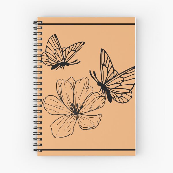 Artikelvorschau, 2 Schmetterlinge und eine Blume entworfen und verkauft von Meriolije.
