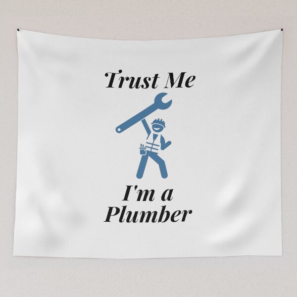 Item preview, Trust Me I'm a Plumber designed and sold by Profession-Co.