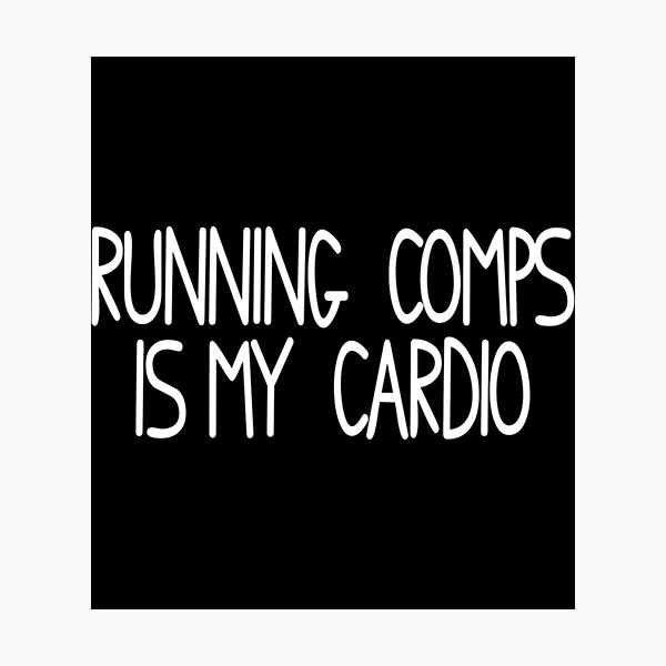 Artikelvorschau, Laufende Comps sind mein Cardio-Training Immobilien sind meine Hektik Geschenk für Makler Immobilien-Geschenk Cla entworfen und verkauft von felyn3gloria.