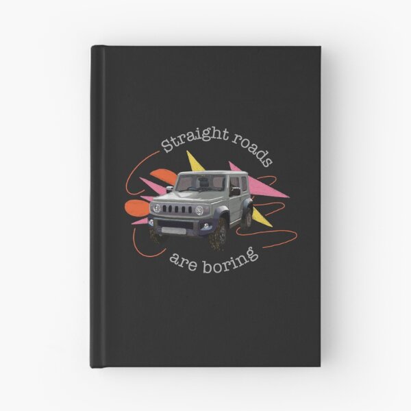 Item preview, Medium Grey Suzuki Jimny | Straight Roads are Boring designed and sold by stoicjimny.