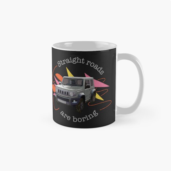 Item preview, Medium Grey Suzuki Jimny | Straight Roads are Boring designed and sold by stoicjimny.
