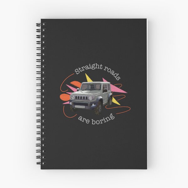 Item preview, Medium Grey Suzuki Jimny | Straight Roads are Boring designed and sold by stoicjimny.