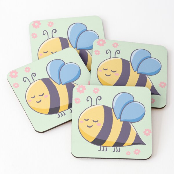 Item preview, Cute Kawaii Bee designed and sold by sunburstdesigns.