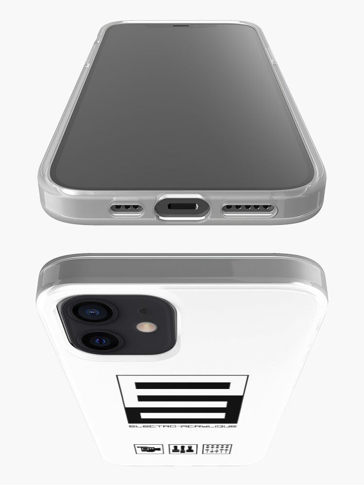 Coque iPhone ''Electro-Acrylique' : autre vue