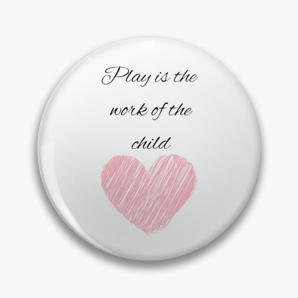 Item preview, Play is the work of the child - Montessori  designed and sold by LukjanovArt.