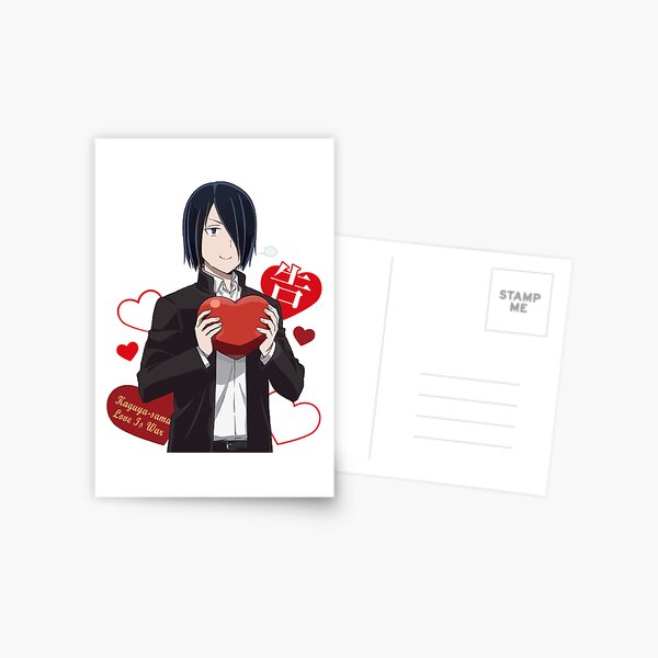 Postal for Sale con la obra «Yu ishigami corazón kaguya sama el amor es  guerra Temporada 3» de TrashCanFanDom