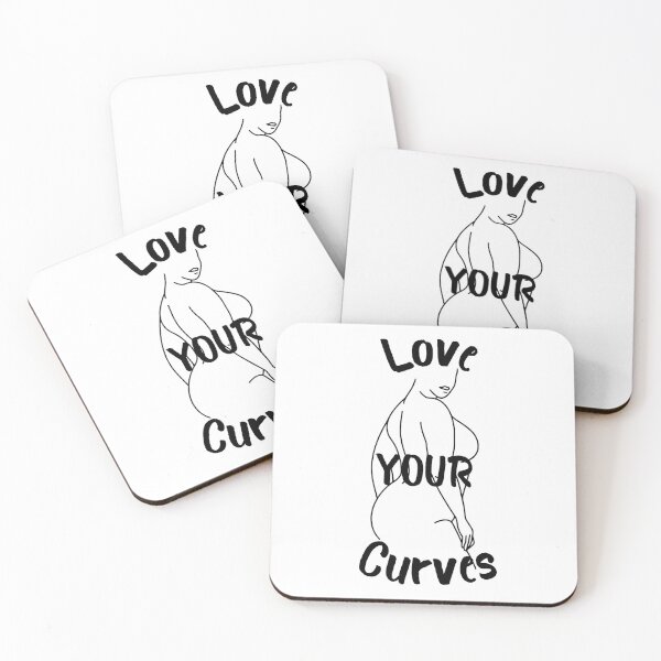 Item preview, Love Your Curves-White Background  designed and sold by Trendi61.