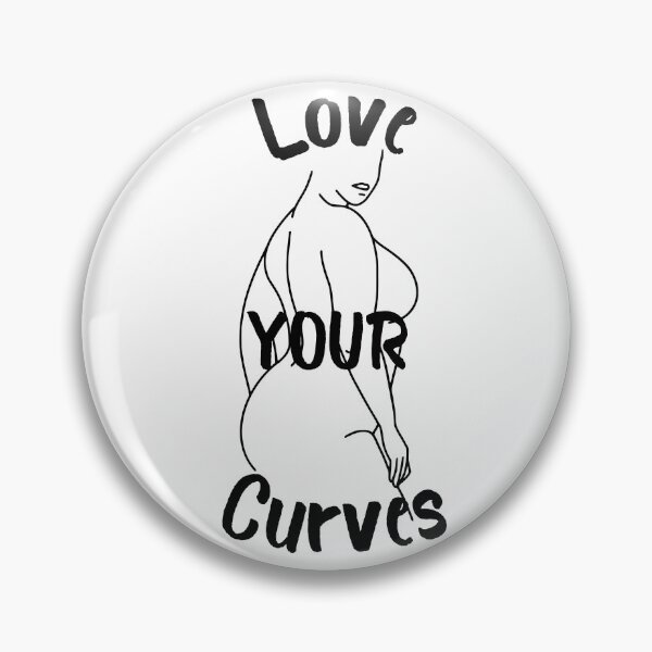 Item preview, Love Your Curves-White Background  designed and sold by Trendi61.