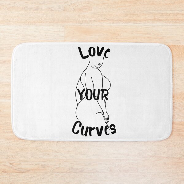 Item preview, Love Your Curves-White Background  designed and sold by Trendi61.
