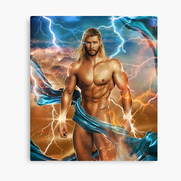 Thunder GOD Canvas Print