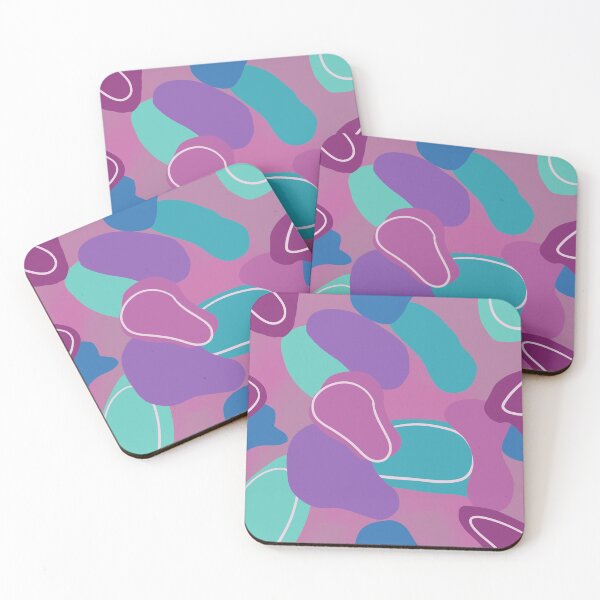 Item preview, Blobby Pattern - Pink and Blue designed and sold by JavaDraws.