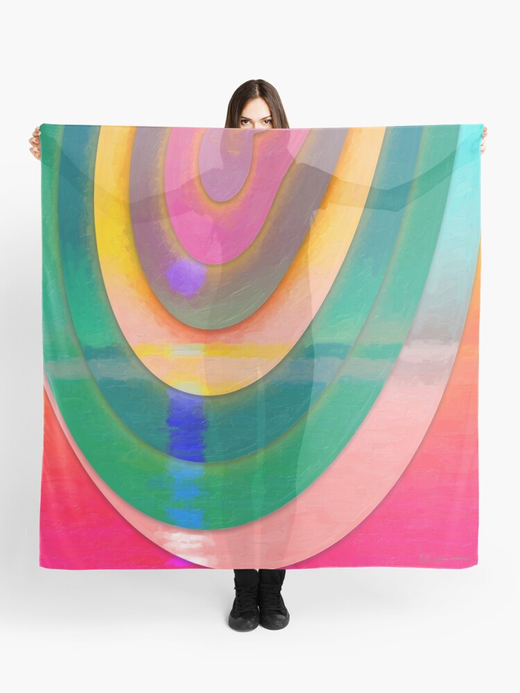 Parallel Dimensions The Descent Scarf By Captain7 Redbubble