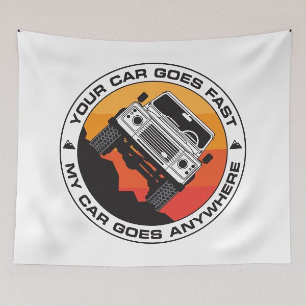 Item preview, Off road, overland 4x4 side tilt design designed and sold by blackdogshop.