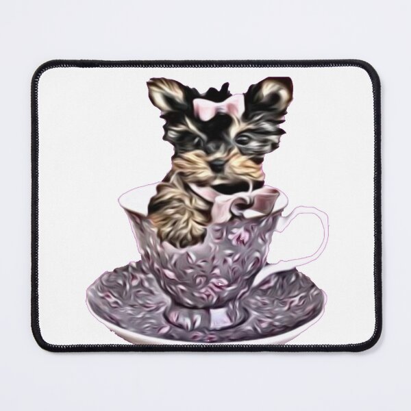 Item preview, Yorkshire Terrier In A Teacup designed and sold by WillowsWardrobe.