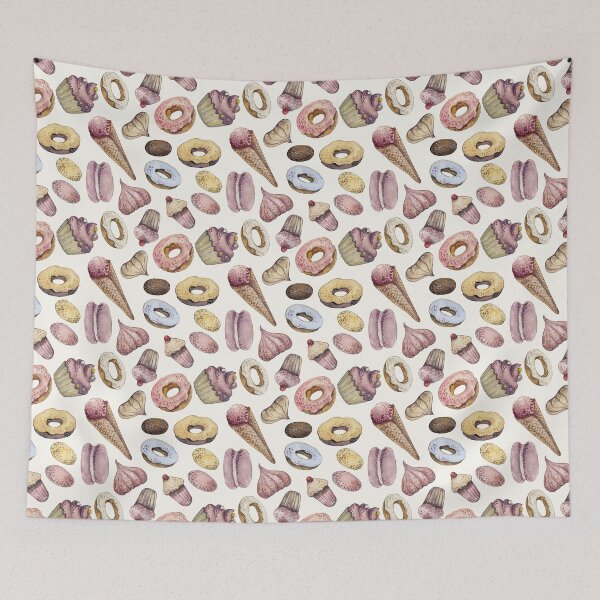 Item preview, Baking Candy Seamless Pattern designed and sold by delikedesign.