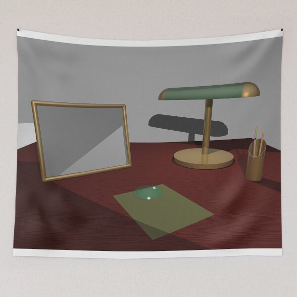 Item preview, Desk: POV RAY CGI! designed and sold by calcpage.
