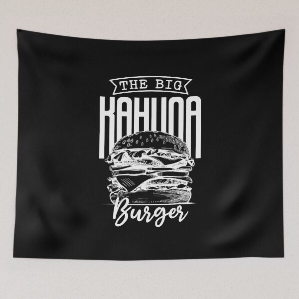 Item preview, The Big Kahuna Burger Hamburger Cheeseburger  designed and sold by The Junto Shop.