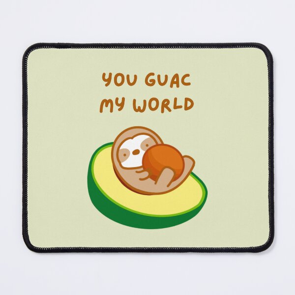 Item preview, You Guac My World Avocado Sloth  designed and sold by theslothinme.