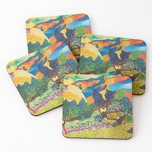 Item preview, Henri matisse ladscape of collioure art posters designed and sold by Golido.