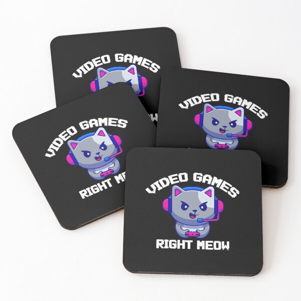 Item preview, Video Game Right Meow Funny Cat Meme designed and sold by hakimayedder33.