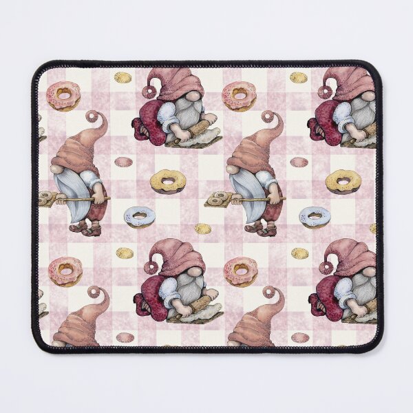 Item preview, Vintage Gnome Baking Candy Seamless Pattern designed and sold by delikedesign.