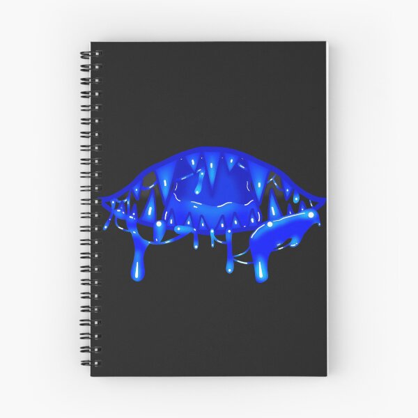 Aperçu de l'œuvre Bouche - Bleu foncé créée et vendue par ToxiCake.