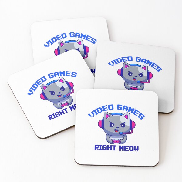 Item preview, Video Game Right Meow Funny Cat Meme designed and sold by hakimayedder33.