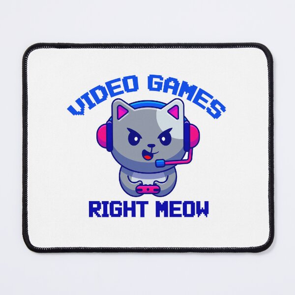 Item preview, Video Game Right Meow Funny Cat Meme designed and sold by hakimayedder33.