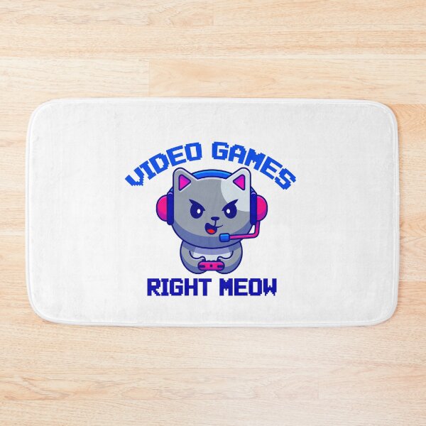 Item preview, Video Game Right Meow Funny Cat Meme designed and sold by hakimayedder33.