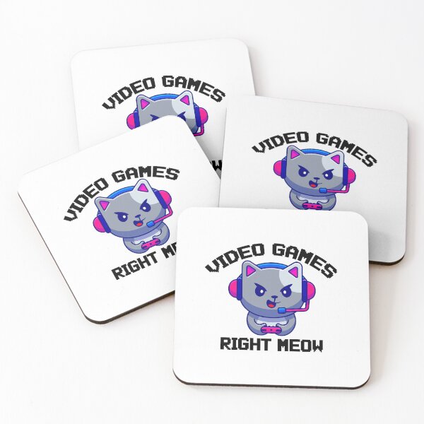 Item preview, Video Game Right Meow Funny Cat Meme designed and sold by hakimayedder33.