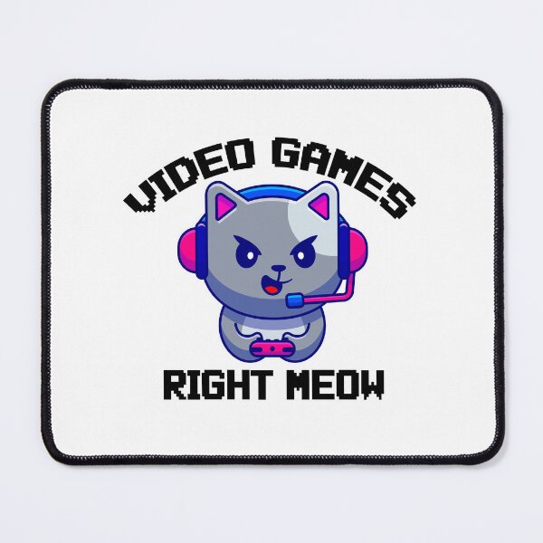 Item preview, Video Game Right Meow Funny Cat Meme designed and sold by hakimayedder33.
