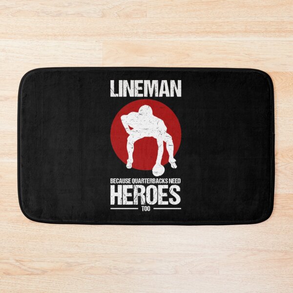 Item preview, Football Lineman Because Quarterbacks Need Heroes Classic T-Shirt designed and sold by monica45je.