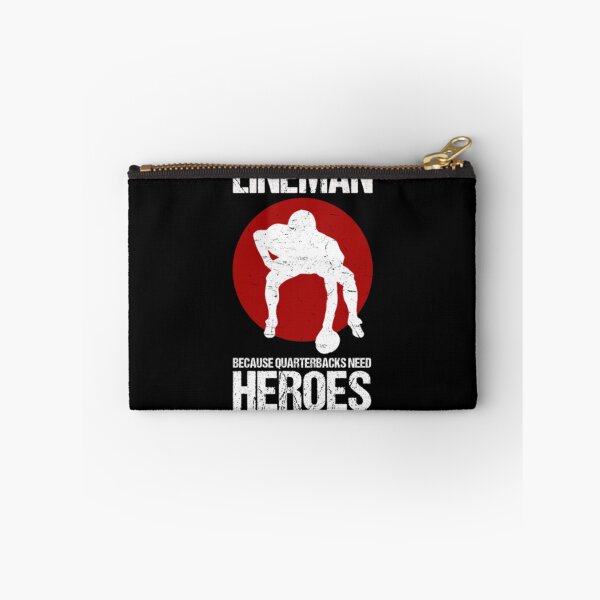 Item preview, Football Lineman Because Quarterbacks Need Heroes Classic T-Shirt designed and sold by monica45je.