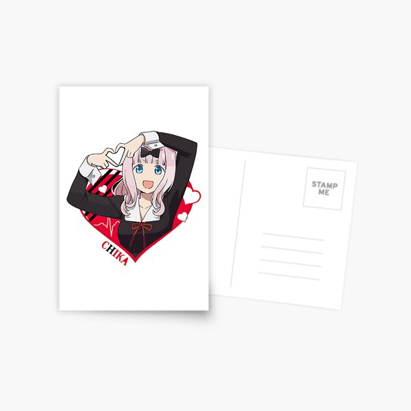 Postal for Sale con la obra «Yu ishigami corazón kaguya sama el amor es  guerra Temporada 3» de TrashCanFanDom