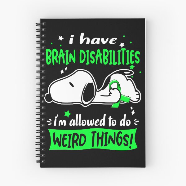Item preview, I Have Brain Disabilities I Am Allowed To Do WEIRD THINGS! designed and sold by Wlsnpeggy.