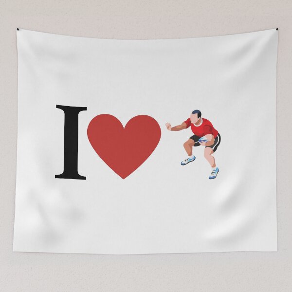 Item preview,  I Love Rugby  designed and sold by freedom4life.