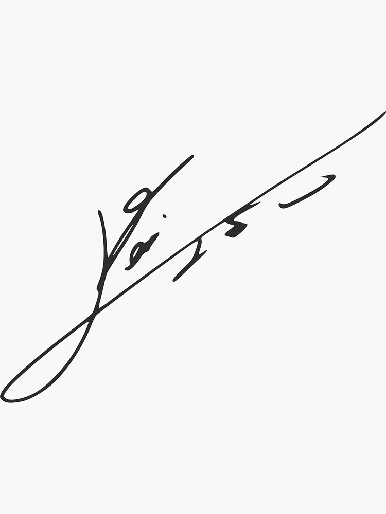 messi signature Sticker