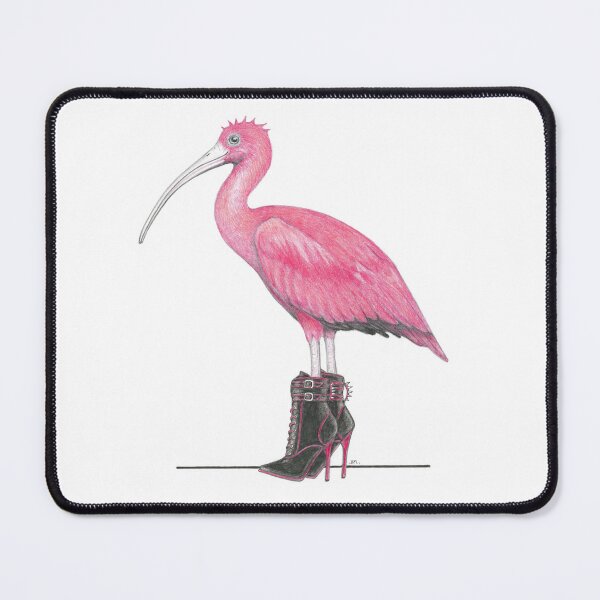 Item preview, Scarlet Ibis in Dangerous Shoes designed and sold by JimsBirds.