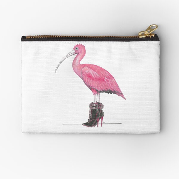 Item preview, Scarlet Ibis in Dangerous Shoes designed and sold by JimsBirds.