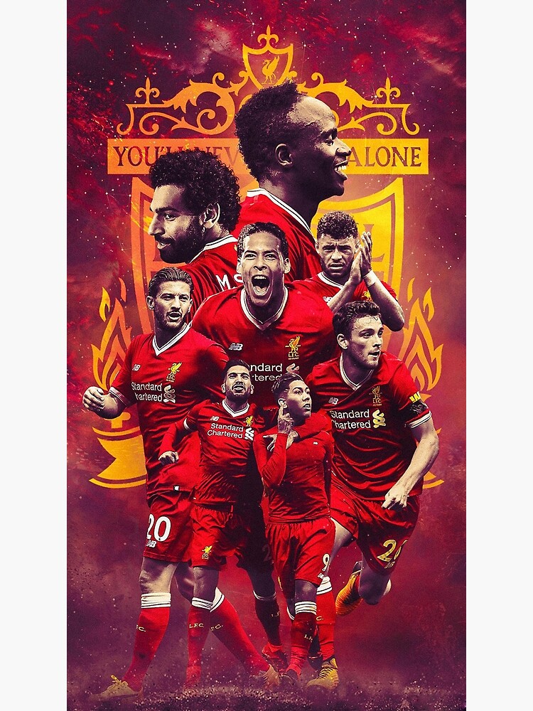 Liverpool salah #3 Wall Mural | Buy online at Abposters.com