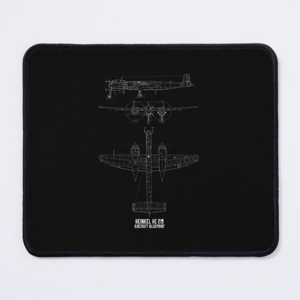 Item preview, Heinkel He 219 Aircraft Blueprint designed and sold by PodiShawna.