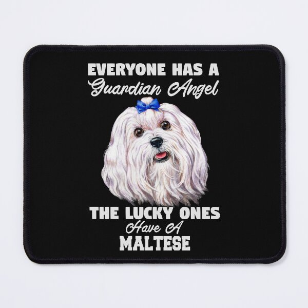 Item preview, Maltese Dog Owner Everyone Has A Guardian Angel designed and sold by fantasticdesign.