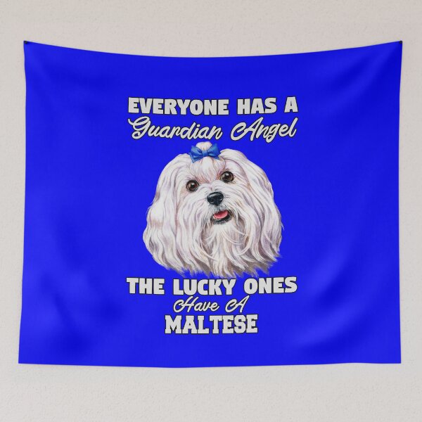 Item preview, Maltese Dog Owner Everyone Has A Guardian Angel designed and sold by fantasticdesign.